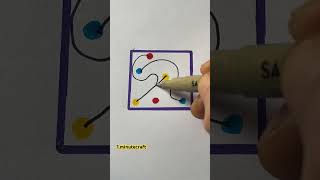 Connect colours without cross the lines youtubeshorts shortsvideo [upl. by Cran925]