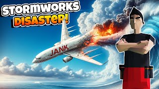 Our Plane EXPLODED Midflight in Stormworks [upl. by Ursula967]