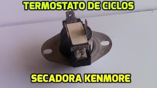 Como Checar Termostato de Ciclos En Secadora Kenmore [upl. by Greeley825]