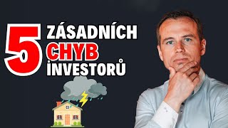 5 NEJBOLESTIVĚJŠÍCH CHYB MAJITELŮ BYTŮ NA PRONÁJEM [upl. by Nonnairb]