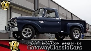 1966 Ford F100  Gateway Classic Cars of Atlanta 119 [upl. by Nairbo794]