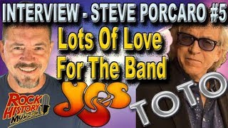 Totos Steve Porcaro On His Love For Yes [upl. by Vial]