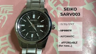 Seiko SARV003 Review – Affordable without the 5 [upl. by Lledyl]