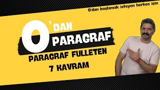 Paragraf Fulleten 7 Kavram  RÜŞTÜ HOCA [upl. by Nnylatsyrc]