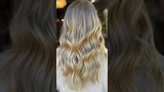 Blond balayage balayagetutorials balayagehaircolor hair hairstyle blonde balayage [upl. by Annuaerb]