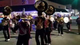 Lakeland amp Nansemond River High School Marching Band Franklin Parade 2016 [upl. by Alicec]