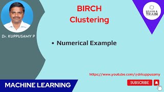 93 BIRCH Clustering  Numerical Example [upl. by Sisi]