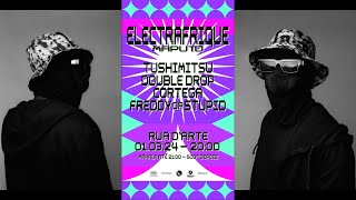 Double Drop Live at ElectrAfrique MAPUTO  at Rua D´arte  AfroHouse Set [upl. by Arat]