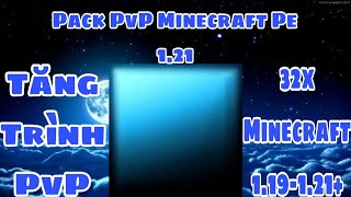 Pack PvP Minecraft PE 119121 TrueBlue 32x Phát NHHP [upl. by Nylhtac]