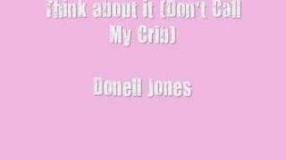 Think About It Donell Jones [upl. by Christianson]