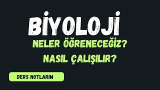 Biyoloji Dersinde Neler Öğreneceğiz  Biyoloji Dersine Nasıl Çalışılır [upl. by Nemaj]