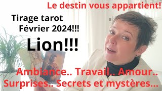 Tirage tarot Février 2024 pour le Lion [upl. by Queen]