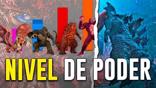 GODZILLA x KONG  Niveles de poder explicados todo cambió [upl. by Eek]