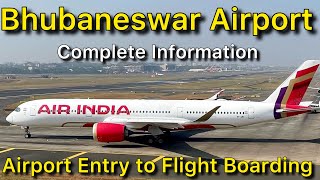 Bhubaneswar Airport Complete Information  Biju Patnaik International Airport [upl. by Sebastiano364]