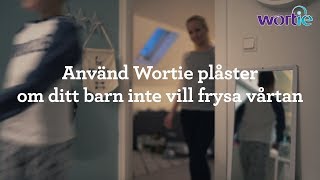 Vill ditt barn inte frysa vårtan Använd Wortie plåster [upl. by Raffaj]