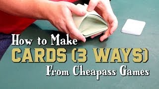 How to Make Cards 3 Ways [upl. by Archaimbaud]