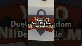 Bakura Duelist Kingdom Deck Profile [upl. by Gnoy]