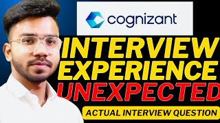 Cognizant Interview Questions and Answers  Cognizant Interview Experience🔥 [upl. by Aninotna]