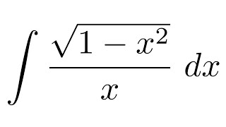 Integral of sqrt1x2x substitution [upl. by Gwenette]