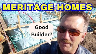 Meritage Homes Review Part 3  Foundation  Massey Oaks Pearland Houston [upl. by Yemrej]