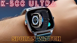 K500 Ultra 9 Sports watch How to Connect hryfine app To Smartwatch  Smartwatch Mobile Setting [upl. by Yenruoj]