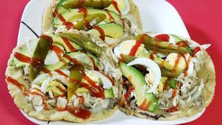 PANUCHOS VERACRUZANOS comida de rancho receta mas facil y rica🤤 [upl. by Tan]