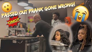 I PASSED OUT PRANK GONE WRONG 😳 [upl. by Eikin]