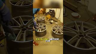 The Sparkling Magic of Diamond Cut Wheel Rims shortsviral shortsfeed shortsvideo shorts [upl. by Artinad]