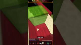 Barely survived 1v2Got the bed too 💀🥶minecraft bedwarsrankedbedwarsbedrock rbw shorts clutch [upl. by Steel351]