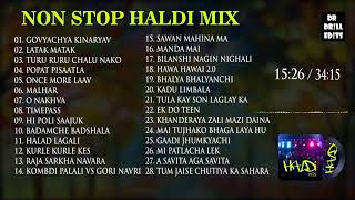 Vol 4  Non Stop Haldi DJ Mix Songs [upl. by Soiritos60]