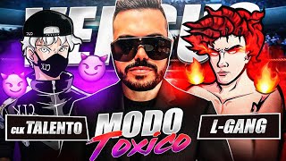 “CLK TALENTO” ENFRENTA A “LGANG” 👹 71 Y SE TOXIQUEAN DE LA PEOR MANERA EN PVP X DAÑO 😨🔥 Zelika [upl. by Asiulana513]