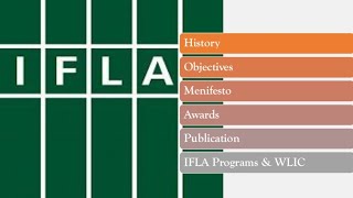 IFLA International Federation of library Association and Institutions [upl. by Esille]