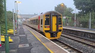 Newtown Powys Railway Update 16th Sept 2024 New Sign Foggy [upl. by Amena713]