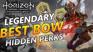 Horizon Forbidden West Best Legendary Weapons  Best Bow for Hunter Build [upl. by Acnairb705]