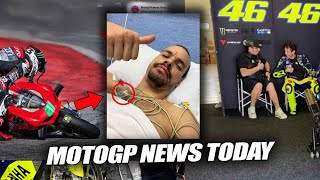 EVERYONE SHOCKED Morbidellis Condition After CRASH Yamaha Angry VR46 TEAM Rejoin Ducati for 2026 [upl. by Arrik]