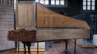 Andreas Ruckers Harpsichord Antwerp 1615 Museum Vleeshuis [upl. by Ellinad]