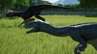 Proceratosaurus Destroys Indoraptor Velociraptor Herrerasaurus Deinonychus And More  JWE [upl. by Elvera]