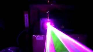 Laserworld CS1500RGB 1500mW fullcolor laser projector [upl. by Yslehc828]