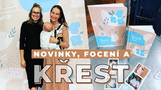 Novinky focení a křest diářů  TÝDENNÍ VLOG [upl. by Nileve]