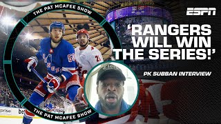 I BELIEVE THE RANGERS WILL WIN THE SERIES  Subban CONFIDENT in New York 👀  The Pat McAfee Show [upl. by Lozar180]