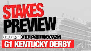 Grade 1 Kentucky Derby Preview  May 4 2024 [upl. by Aicat]