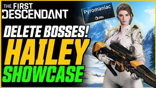 HAILEY IS INSANE Build Showcase 2 Catalysts  The First Descendant [upl. by Jecho]