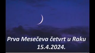 Jasminka HolclajtnerRoyal Astro Studip HOROSKOP PRVE MESEČEVE ČETVRTI 1542024 [upl. by Aremmat588]