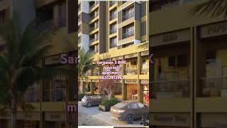 Sargasan 3 BHK luxurious apartmentshorts ytshorts viralshort tedingshort property luxuryhomes [upl. by Drogin]