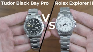 Rolex Explorer II worth DOUBLE Black Bay Pro [upl. by Jehius255]