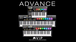 Akai Pro Advance Keyboards  Setup in Pro Tools [upl. by Ioves51]