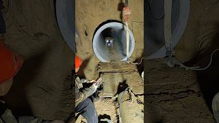 Pipe jacking construction process  Good tools and machinery improve work efficiency [upl. by Swart124]