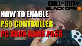 How to Use PS5 Controller in Call of Duty Black Ops 6 Xbox Game Pass [upl. by Nyletak]