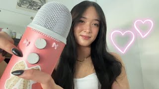 ASMR Testing Blue Yeti Mic Settings Close Whispers🤍 [upl. by Elrebmik]