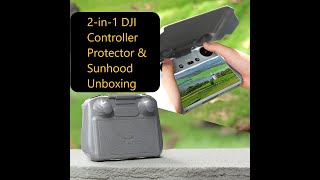 SunnyLife 2in1 Controller Protector amp Sunhood for DJI Mini 3 Remote Controller [upl. by Kcirdet]